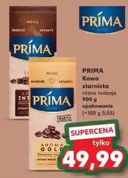 Kaufland PRIMA Kawa ziarnista oferta