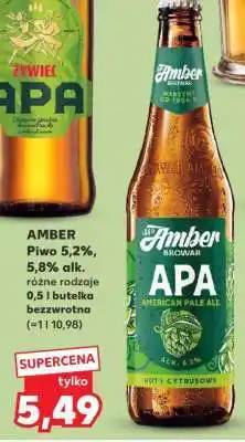 Kaufland AMBER Piwo 5,2%, 5,8% alk oferta