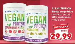 Kaufland ALLNUTRITION Białko wegańskie truskawka, pistacja 500 g opakowanie oferta