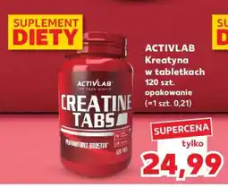 Kaufland ACTIVLAB Kreatyna w tabletkach 120 szt. opakowanie oferta