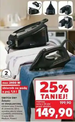 Kaufland SWITCH ON Żelazko ze stacją parową oferta
