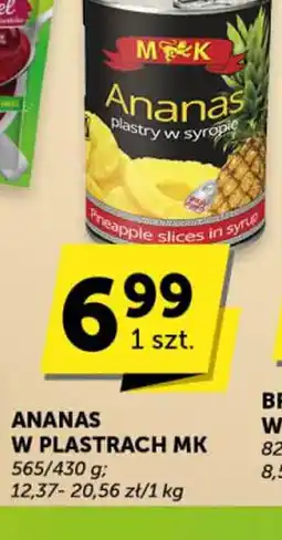 Euro Sklep Ananas w plastrach MK oferta