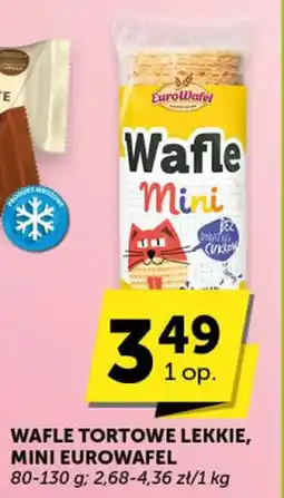 Euro Sklep Wafle tortowe lekkie, mini Eurowafel oferta