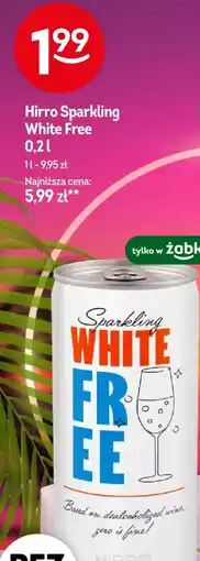 Żabka Hirro Sparkling White Free oferta