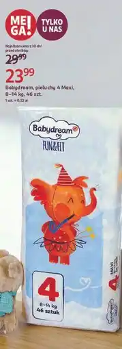 Rossmann Pieluchy maxi 4 Babydream Fun&Fit oferta