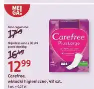 Rossmann Wkładki large Carefree Plus oferta