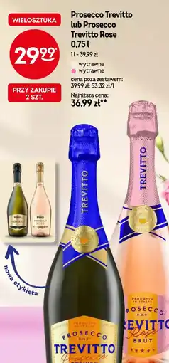 Żabka Prosecco Trevitto lub Prosecco Trevitto Rose oferta