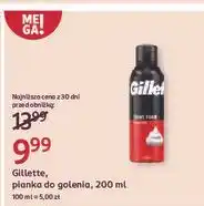 Rossmann Pianka do golenia klasyczna Gillette Foam oferta