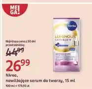 Rossmann Natychmiastowe glow-serum Nivea Luminous Skin Glow oferta