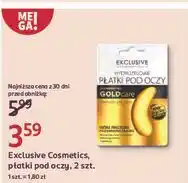 Rossmann Płatki pod oczy gold microparticles Exclusive Professional oferta