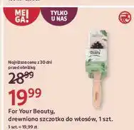 Rossmann Szczotka drewniana For Your Beauty oferta