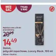 Rossmann Patyczki zapachowe luxury black Domol Perfume & Style oferta