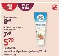 Rossmann Krem do stóp z łoju jelenia Fusswohl oferta