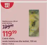 Rossmann Woda toaletowa Calvin Klein In2U Her oferta