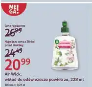Rossmann Odświeżacz powietrza białe kwiaty zapas Air Wick Active Fresh oferta