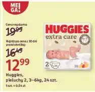 Rossmann Pieluszki 2 Huggies Extra Care oferta