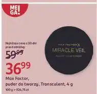 Rossmann Puder sypki rozświetlający Max Factor Miracle Veil oferta
