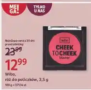 Rossmann Róż do policzków Wibo oferta