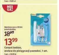 Rossmann Cążki do paznokci + pilniczek nożyczki Canpol Babies oferta