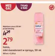 Rossmann Dezodorant soft blossom Isana oferta