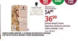 Rossmann Farma do włosów 7-16 Schwarzkopf Creme Supreme oferta