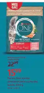 Rossmann Karma dla kota sterilcat wołowina i pszenica Purina One oferta