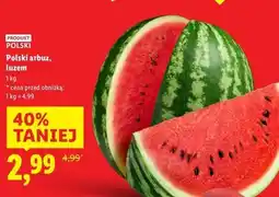 Lidl Arbuz polska oferta