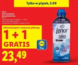 Lidl Płyn do płukania spring awakening Lenor oferta