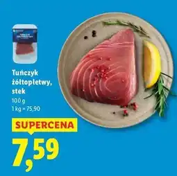 Lidl Stek z tuńczyka oferta
