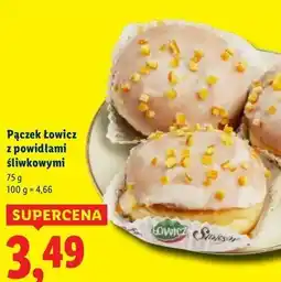 Lidl Pączek z powidłami śliwkowymi oferta