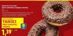 Lidl Donut czekoladowy Chrupiące Z Pieca oferta
