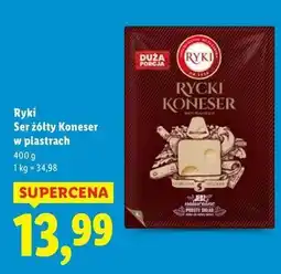 Lidl Ser rycki koneser Ryki oferta