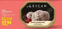 Lidl Lody śmietankowe z czekoladą i sosem wiśniowym Grycan oferta