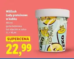Lidl Lody kultowe mleczko w tubce Willisch oferta