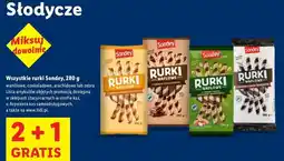 Lidl Rurki czarno- białe z kremem waniliowym Sondey oferta