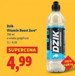 Lidl Napój grejpfrutowy zero Wk Dzik oferta