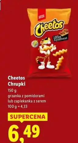 Lidl Chrupki zapiekanka z serem Cheetos oferta