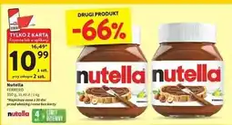 Intermarche Krem czekoladowo-orzechowy Nutella oferta