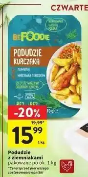 Intermarche Podudzie kurczaka z ziemniakami i marchewką groszkiem Be Foodie oferta