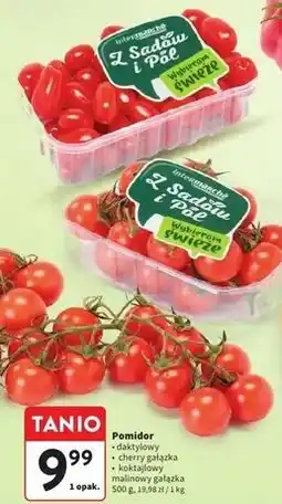 Intermarche Pomidory malinowe koktajlowe Z Sadów I Pól oferta