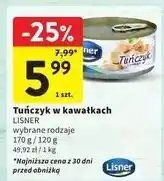 Intermarche Tuńczyk w kawałkach sosie własnym Lisner oferta