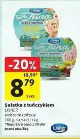 Intermarche Sałatka z tuńczykiem w stylu azjatyckim Lisner La Tuna oferta