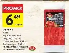 Intermarche Szynka dojrzewająca łagodna wędzona Bell Polska oferta