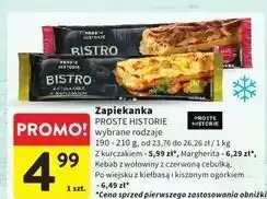 Intermarche Zapiekanka po wiejsku z kiełbasą i kiszonym ogórkiem Iglotex Proste Historie Bistro oferta