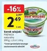 Intermarche Serek naturalny Piątnica Wiejski oferta