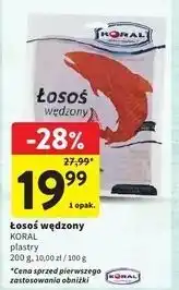 Intermarche Łosoś wędzony plastry Koral (Graal) oferta