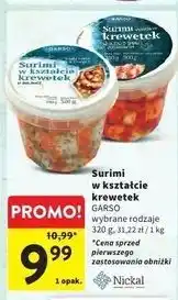 Intermarche Krewetki surimi w oleju czosnkowym Garso oferta