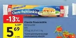 Intermarche Ciasto francuskie xxl Henglein oferta