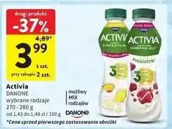 Intermarche Jogurt bez cukru ananas-brzoskwinia-banan Danone Activia oferta