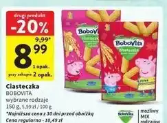 Intermarche Ciastka pszenno-orkiszowe peppa pig Bobovita oferta